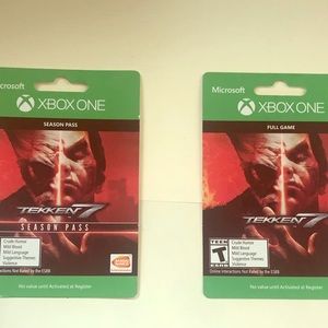 X box one tekken 7 full game and season pass!